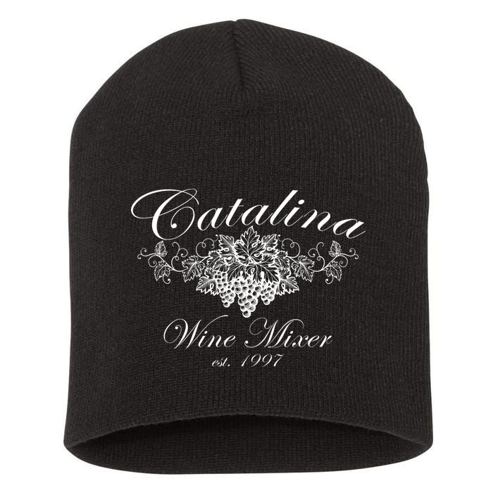 Cataline Wine Mixer Short Acrylic Beanie