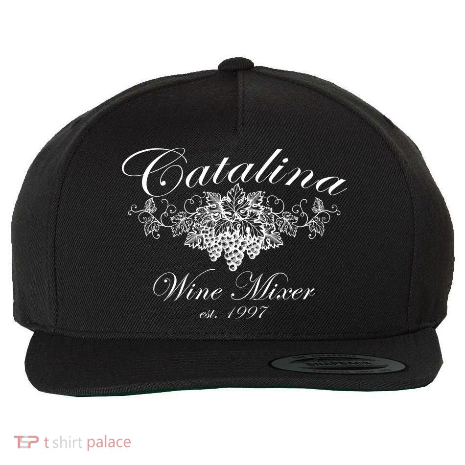 Cataline Wine Mixer Wool Snapback Cap