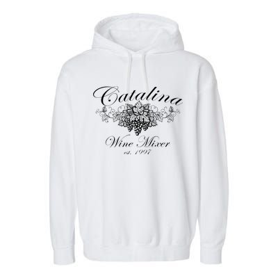 Cataline Wine Mixer Garment-Dyed Fleece Hoodie