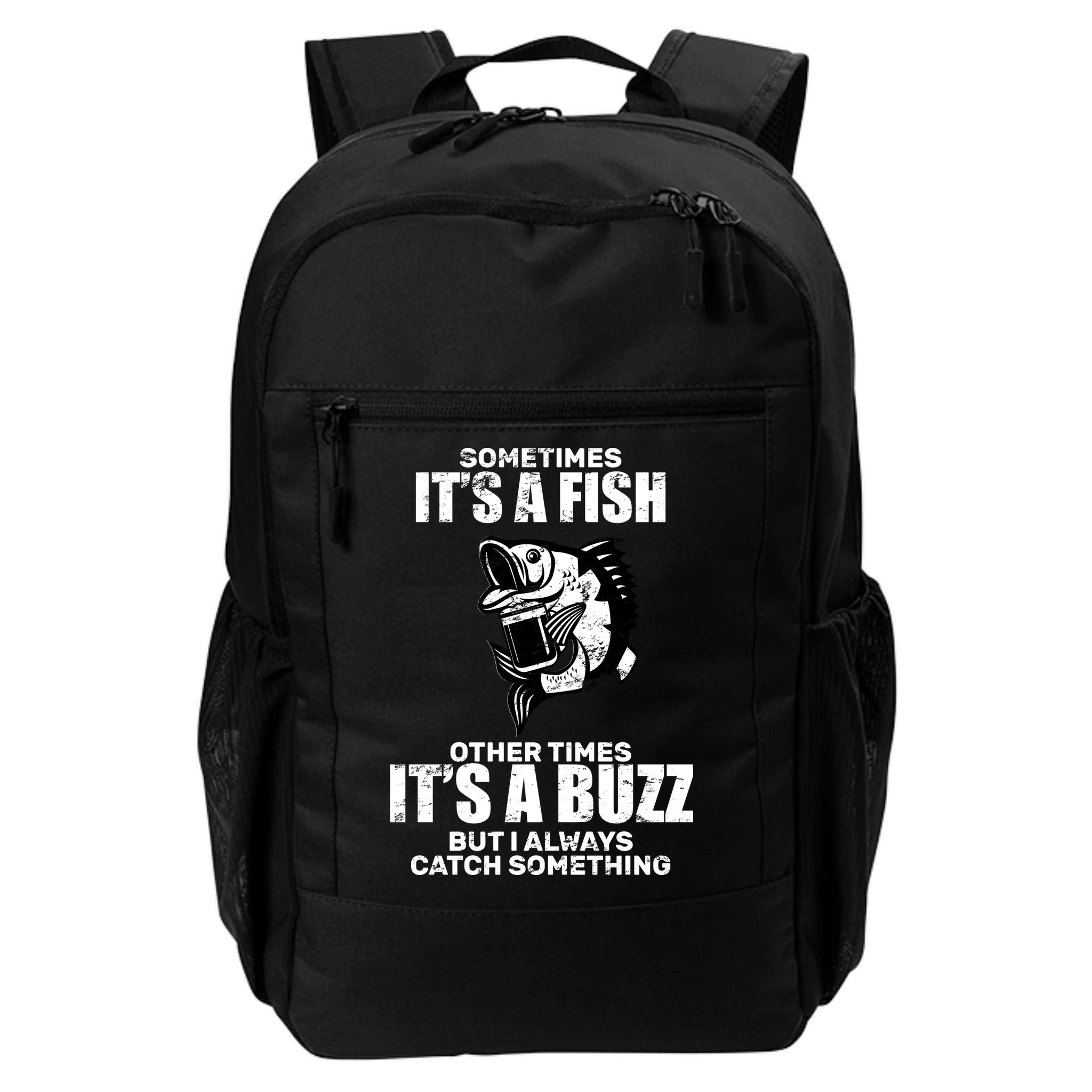 Catch A Fish Or Buzz Backpack