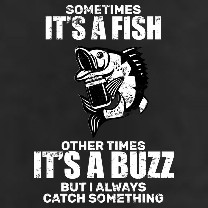 Catch A Fish Or Buzz Golf Towel