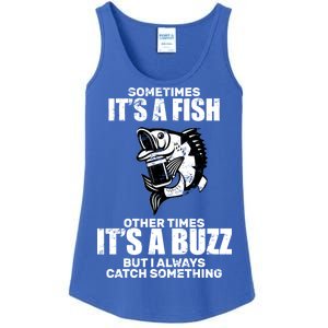 Catch A Fish Or Buzz Ladies Essential Tank