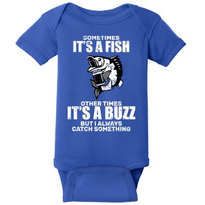 Catch A Fish Or Buzz Baby Bodysuit