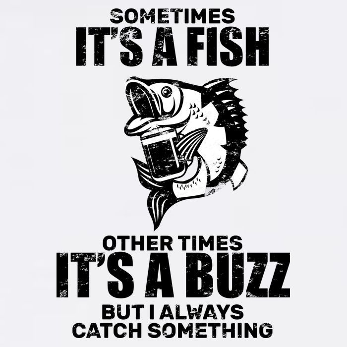 Catch A Fish Or Buzz Garment-Dyed Sweatshirt