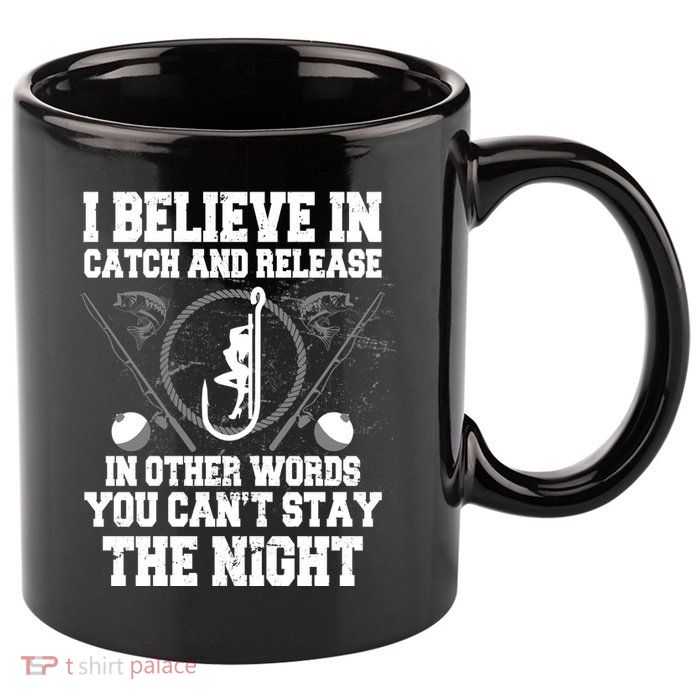 Catch And Release 11oz C Handle Ceramic Mug