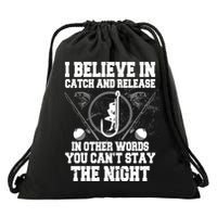Catch And Release Drawstring Bag