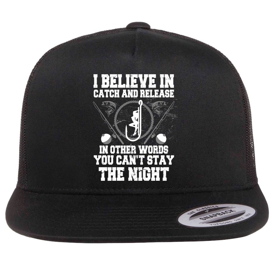 Catch And Release Flat Bill Trucker Hat