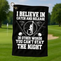 Catch And Release Golf Towel