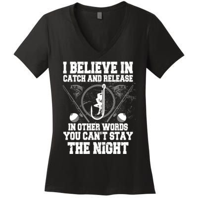 Catch And Release Women's V-Neck T-Shirt