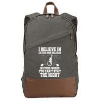 Catch And Release Cotton Canvas Backpack