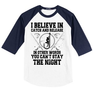 Catch And Release Baseball Sleeve Shirt