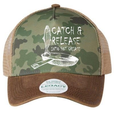 Catch And Release Into Grease Legacy Tie Dye Trucker Hat