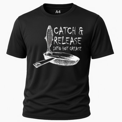 Catch And Release Into Grease Performance Shirt