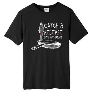 Catch And Release Into Grease Tall Fusion ChromaSoft Performance T-Shirt