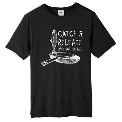 Catch And Release Into Grease Tall Fusion ChromaSoft Performance T-Shirt