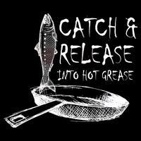 Catch And Release Into Grease Flatbill Hat