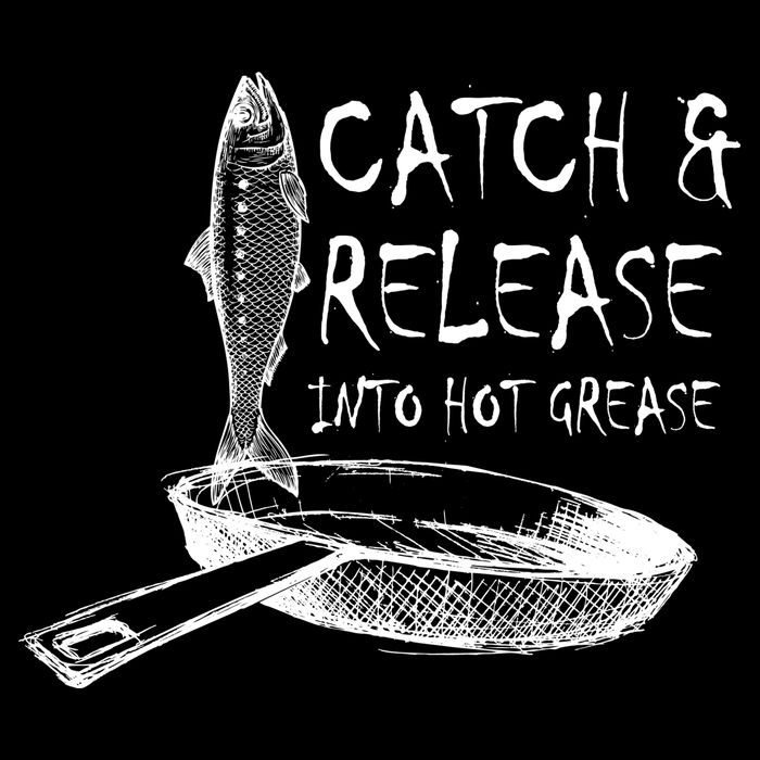 Catch And Release Into Grease Flatbill Hat