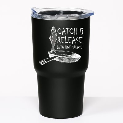 Catch And Release Into Grease Tumbler
