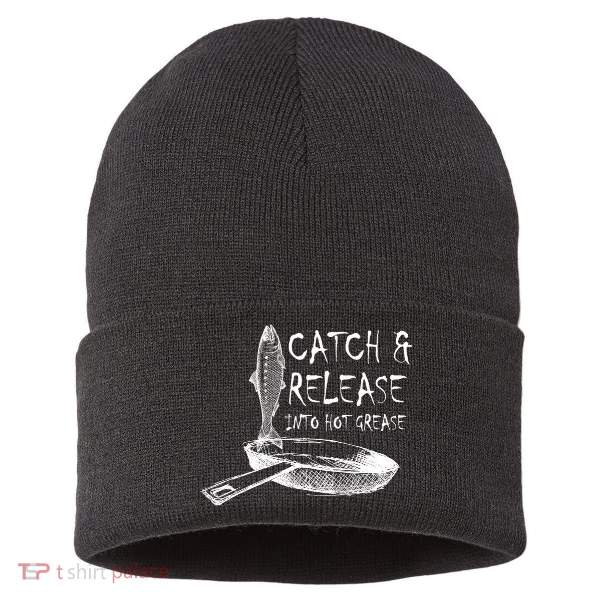 Catch And Release Into Grease Sustainable Knit Beanie