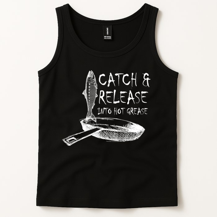 Catch And Release Into Grease Tank Top