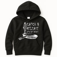 Catch And Release Into Grease Kids Hoodie