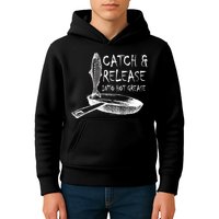 Catch And Release Into Grease Kids Hoodie