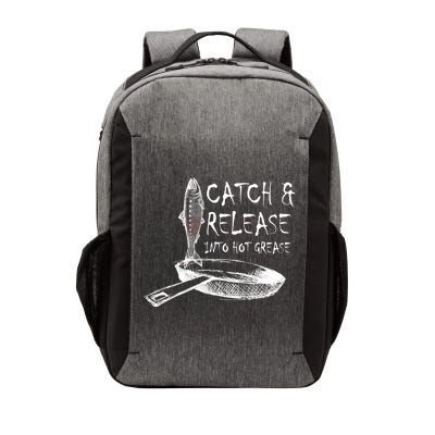 Catch And Release Into Grease Vector Backpack