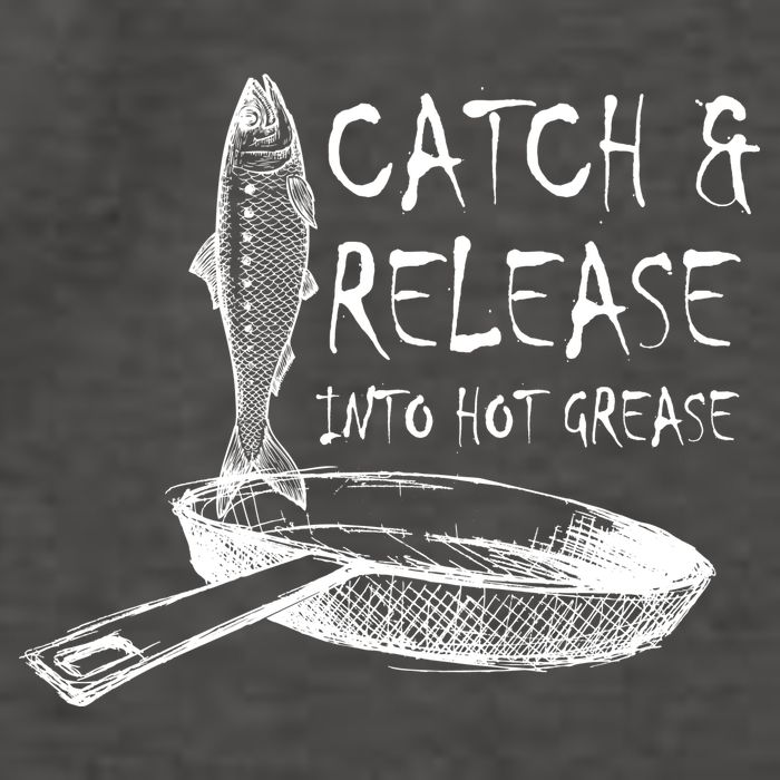 Catch And Release Into Grease Vector Backpack