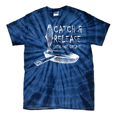 Catch And Release Into Grease Tie-Dye T-Shirt