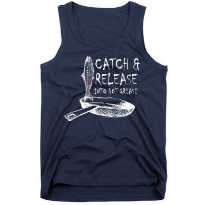 Catch And Release Into Grease Tank Top