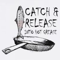 Catch And Release Into Grease Garment-Dyed Sweatshirt