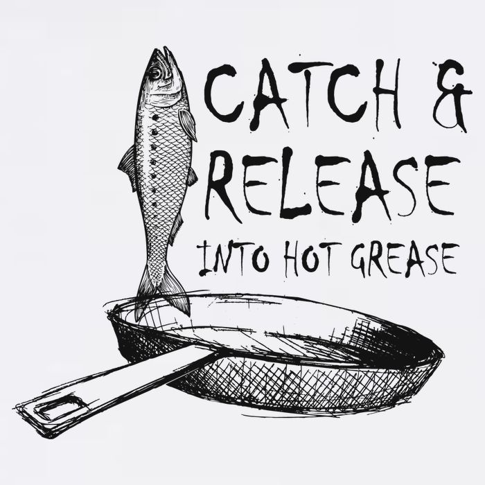 Catch And Release Into Grease Garment-Dyed Sweatshirt