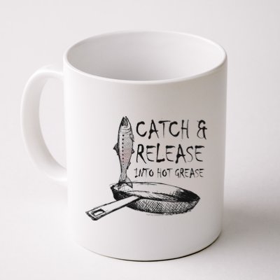 Catch And Release Into Grease Coffee Mug