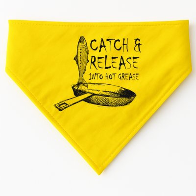 Catch And Release Into Grease USA-Made Doggie Bandana