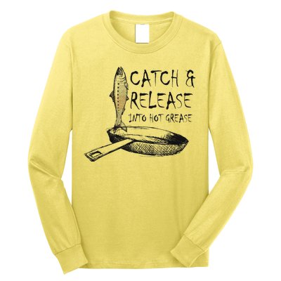 Catch And Release Into Grease Long Sleeve Shirt