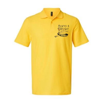 Catch And Release Into Grease Softstyle Adult Sport Polo