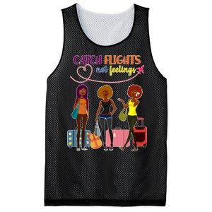 Catch Flights Not Feelings Mesh Reversible Basketball Jersey Tank