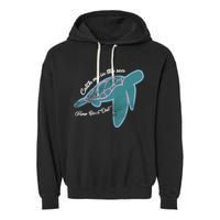 Catch Me In The Sea How Bout Dat Garment-Dyed Fleece Hoodie