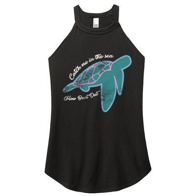 Catch Me In The Sea How Bout Dat Women's Perfect Tri Rocker Tank