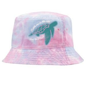 Catch Me In The Sea How Bout Dat Tie-Dyed Bucket Hat