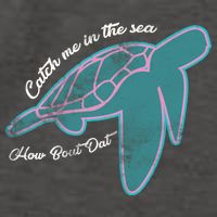 Catch Me In The Sea How Bout Dat Vector Backpack