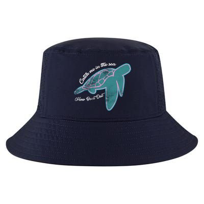 Catch Me In The Sea How Bout Dat Cool Comfort Performance Bucket Hat