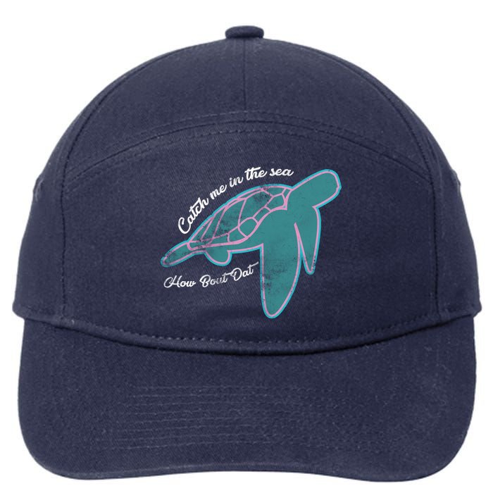 Catch Me In The Sea How Bout Dat 7-Panel Snapback Hat