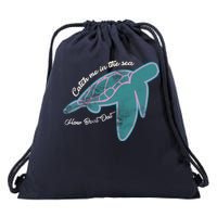 Catch Me In The Sea How Bout Dat Drawstring Bag