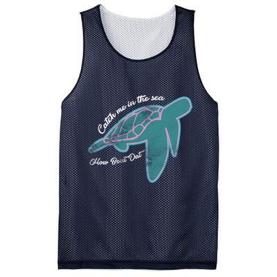 Catch Me In The Sea How Bout Dat Mesh Reversible Basketball Jersey Tank