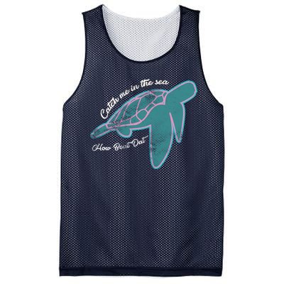 Catch Me In The Sea How Bout Dat Mesh Reversible Basketball Jersey Tank