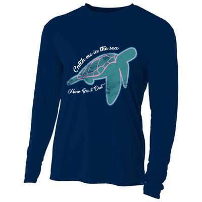 Catch Me In The Sea How Bout Dat Cooling Performance Long Sleeve Crew