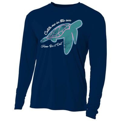 Catch Me In The Sea How Bout Dat Cooling Performance Long Sleeve Crew