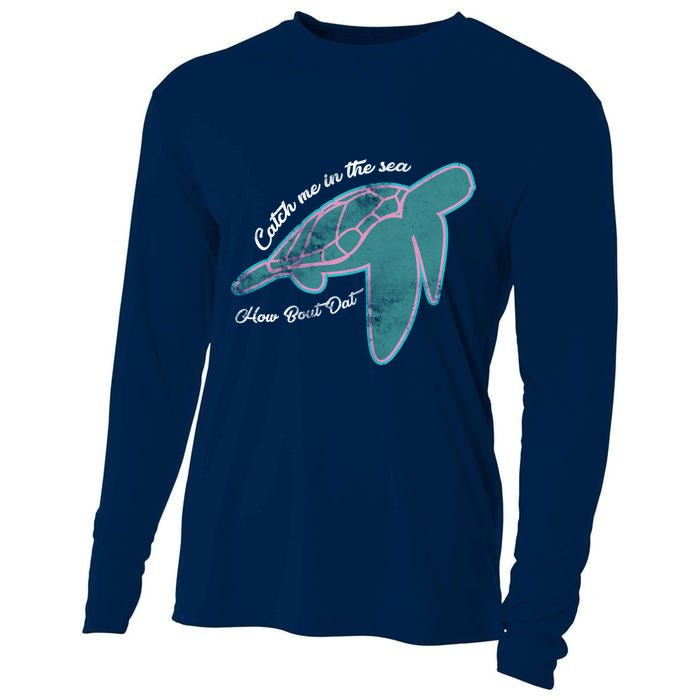 Catch Me In The Sea How Bout Dat Cooling Performance Long Sleeve Crew