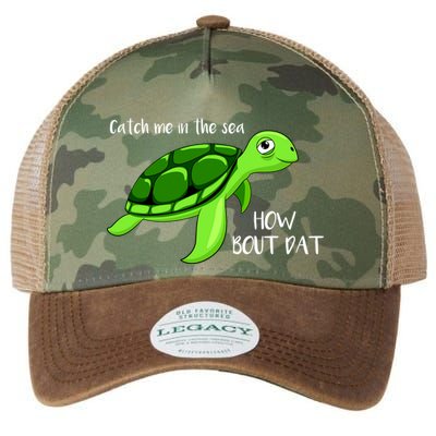 Catch Me In The Sea How Bout Dat Turtle Legacy Tie Dye Trucker Hat